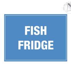Fish Fridge Storage label
