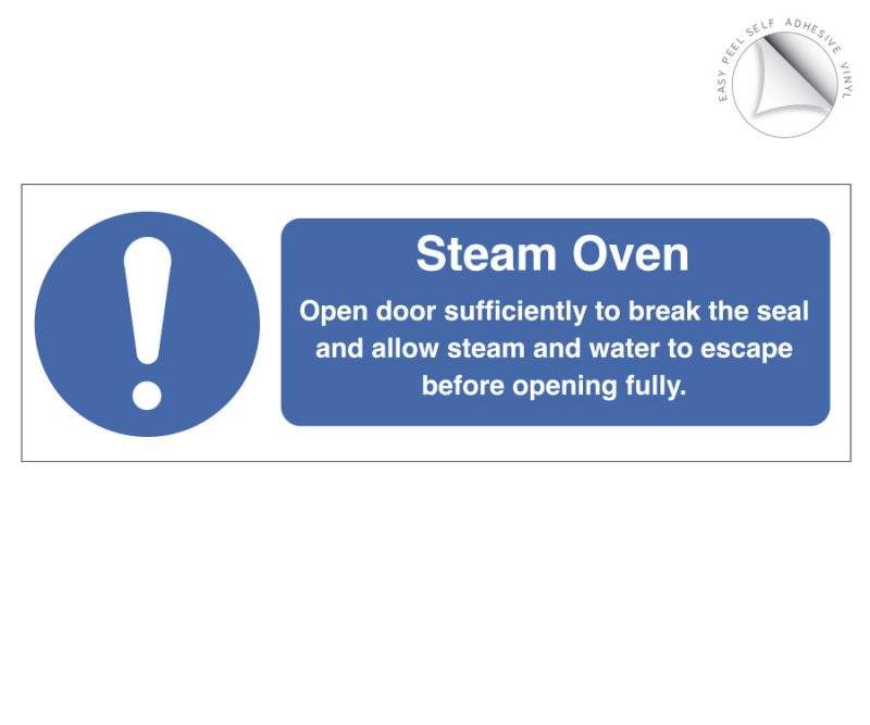 Steam oven safety Notice