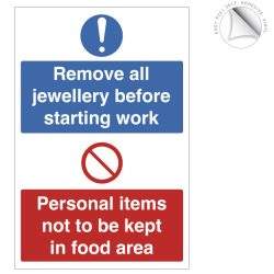 remove-jewellery-personal-items-food-area