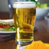 Lager served in a 20oz Tulip Beer Glass