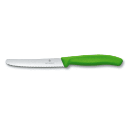 Victorinox 11cm Tomato Knife Green handle