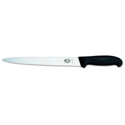 Victorinox 25cm Slicing Knife Serrated Pointed Tip