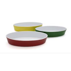 Coloured Round Buffet Dishes