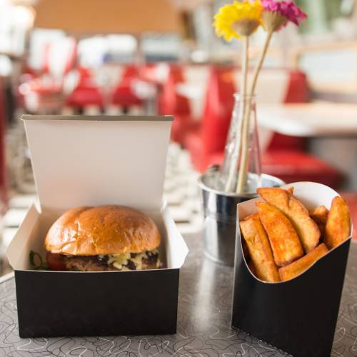 Eco-Friendly packaging for Burgers and Chips