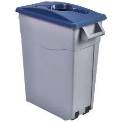 Grey Recycling Bin & Lids for use in the hospitality industry