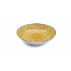 Round Bowl Dish Yellow