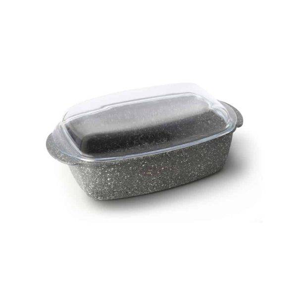 G2324 Rectangular Display Dish With Glass lid