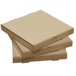 Kraft Pizza Boxes - Plain Pizza Boxes