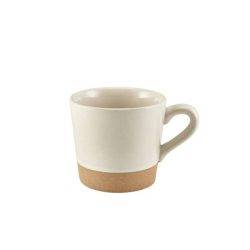 34cl Kava White Stoneware Coffee Cup