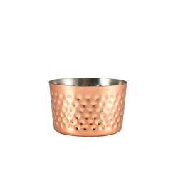 Copper Plated Hammered Mini Serving Cup