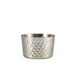 Hammered Stainless Steel Mini Serving Cup