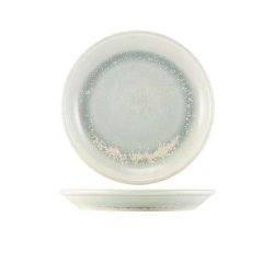 19cm Terra Porcelain Pearl Coupe Plate
