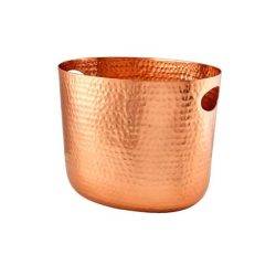 Copper Aluminium Hammered Wine Bucket