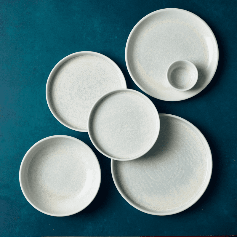 The Terra Porcelain Pearl Crockery Collection