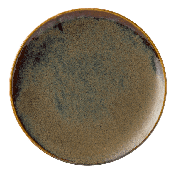 Murra Toffee Coupe Plate 12 Inch