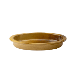 Murra Toffee Oval Eared Dish 10 Inch
