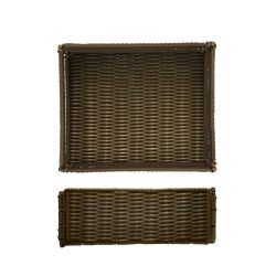 Foldable Polywicker GN1/2 Basket