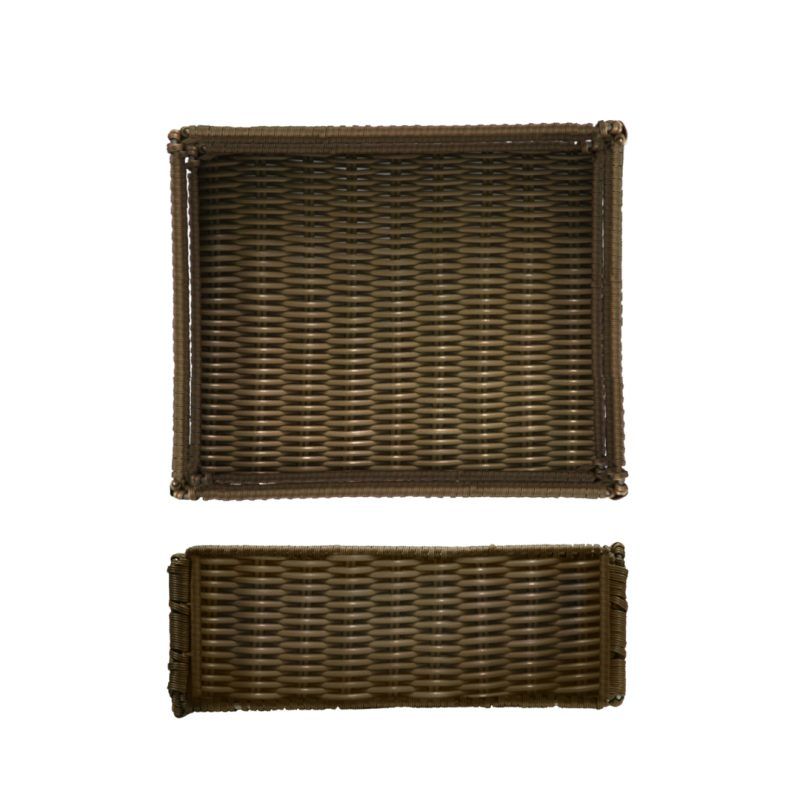 Foldable Polywicker GN1/2 Basket