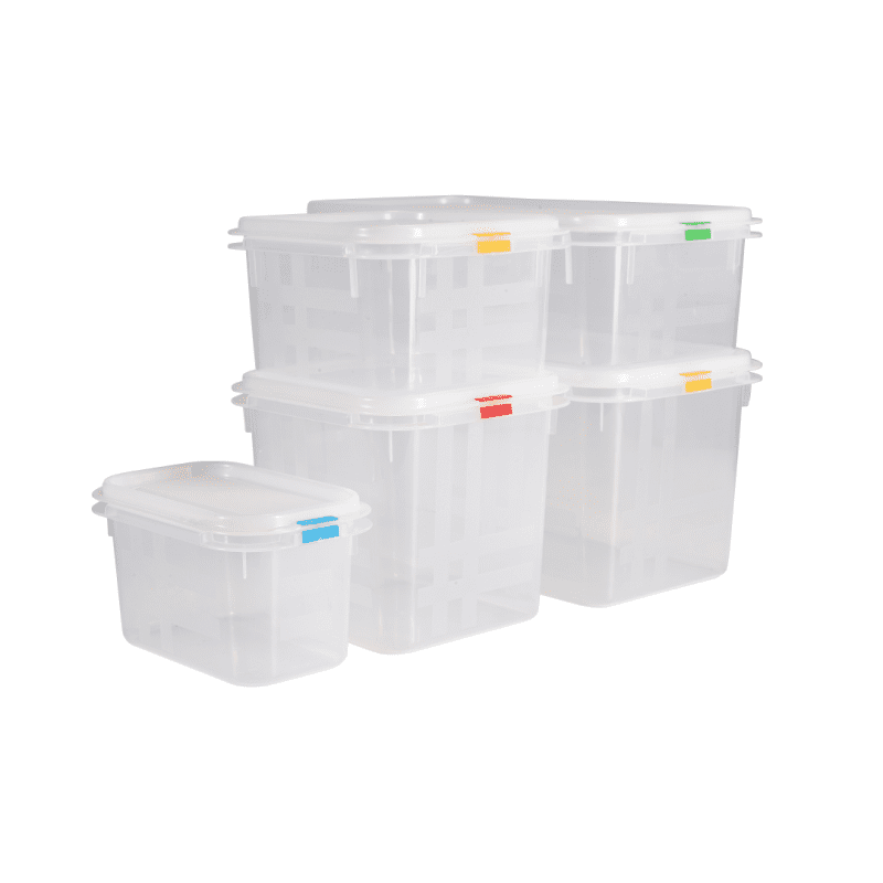 A range of Colour Coded GN Storage Containers