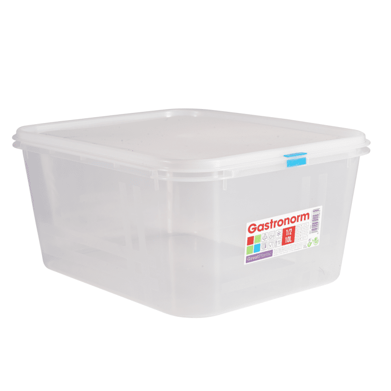 Clear Polypropylene Container GN1/2 150mm