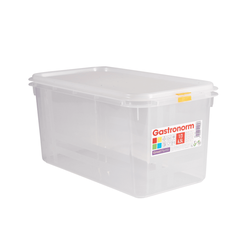 Clear Polypropylene Container GN1/3 150mm