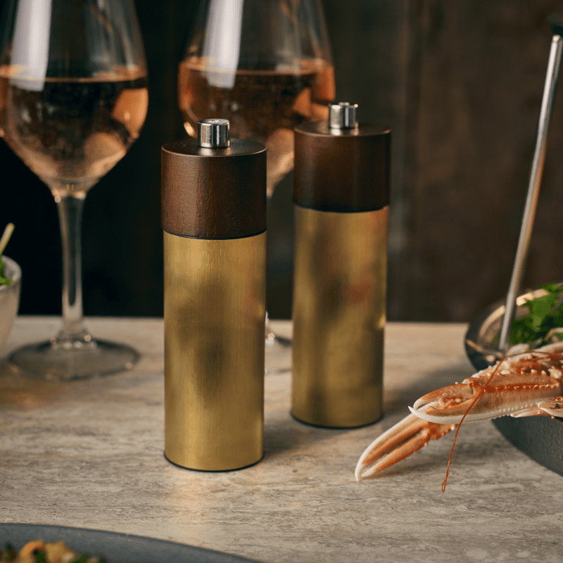 Hackney Gold Grinders on a restaurant table