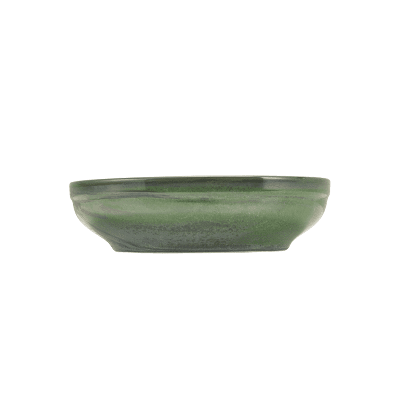 Side view of 20cm Aqua Green Coupe Bowl