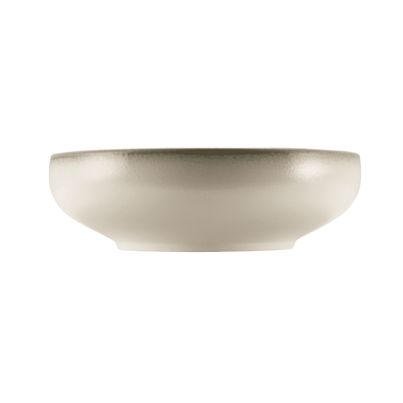 Side view of 22-5cm Sereno Porcelain Cirrus Coupe Bowl