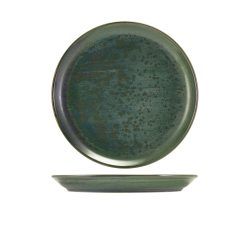 Terra Porcelain Aqua Green Coupe Plate 24cm