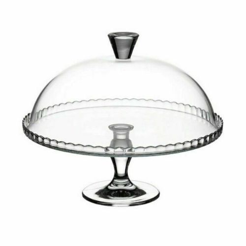 Glass Dome Tea Stand