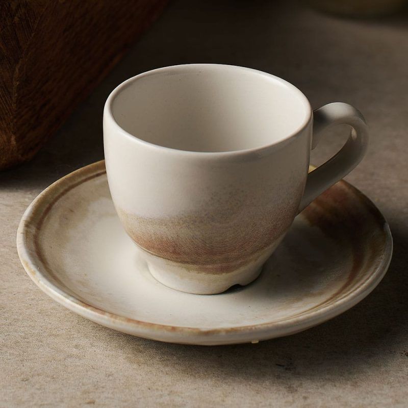 Finca Sandstone Cup and Saucer