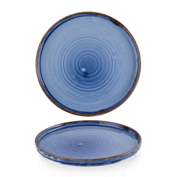 Harvest Indigo 26cm Walled Plate