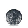 Urban Lamp Black 28cm Narrow Rim Plate