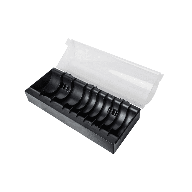 10 Slot Storage Label Dispenser when empty