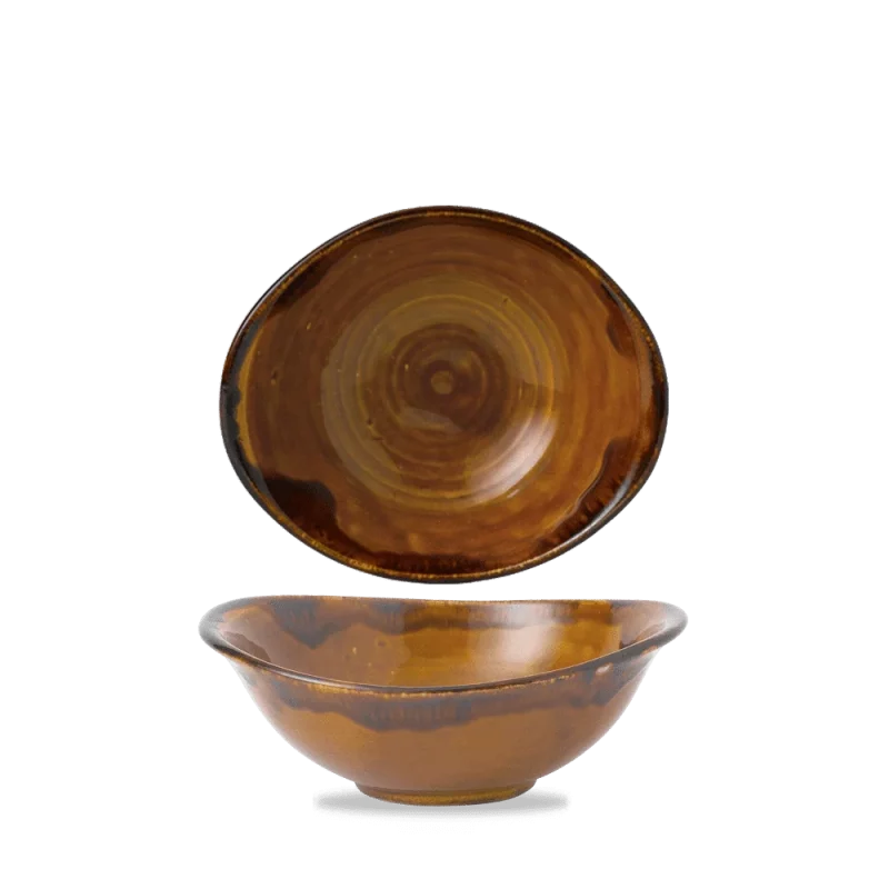Harvest Brown 19-9cm Deep Bowl