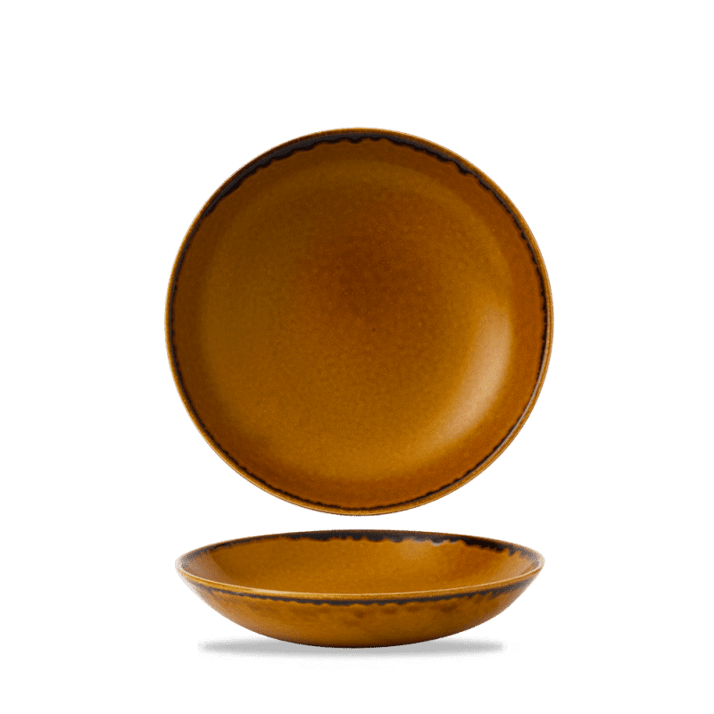 Harvest Brown 24-8cm Coupe Bowl