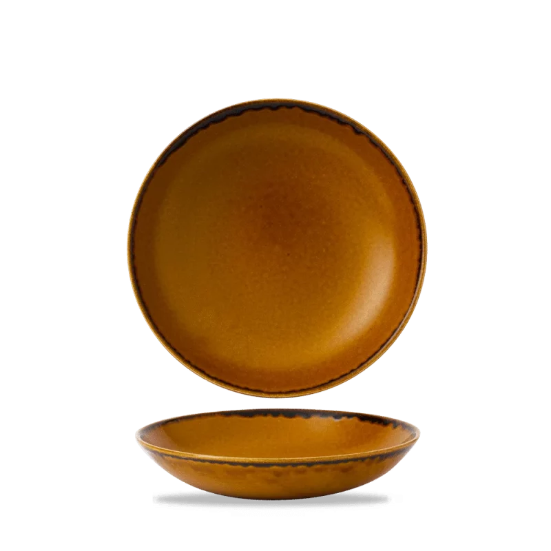 Harvest Brown 24-8cm Coupe Bowl
