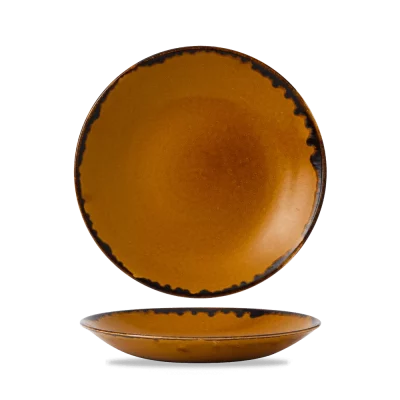 Harvest Brown 28-1cm Deep Coupe Plate