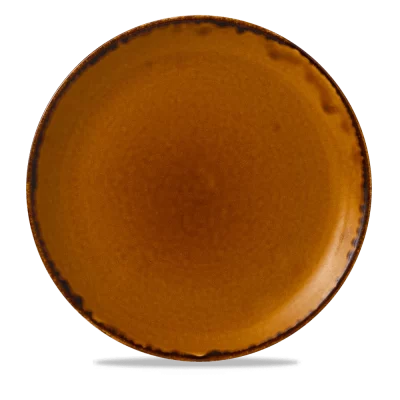 Harvest Brown 28.8cm Coupe Plate