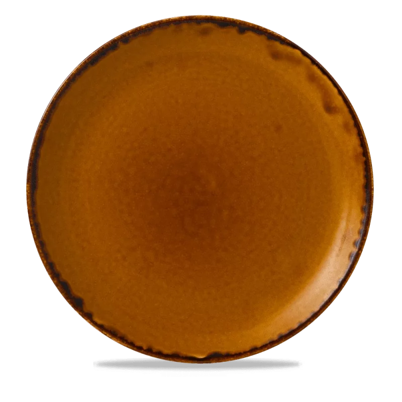 Harvest Brown 28.8cm Coupe Plate