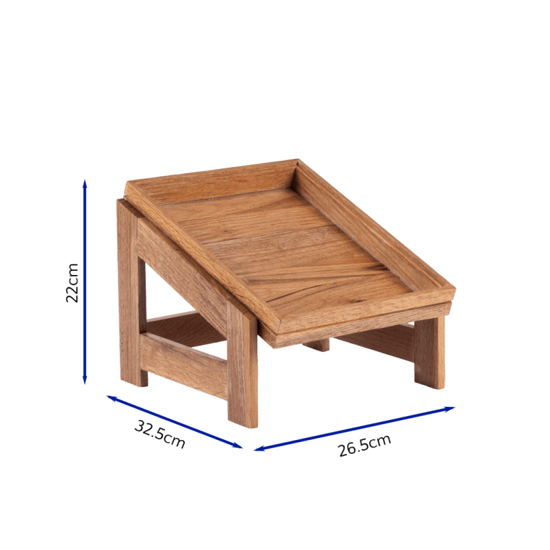 1 Tier Stand GN 1-2 with dimensions