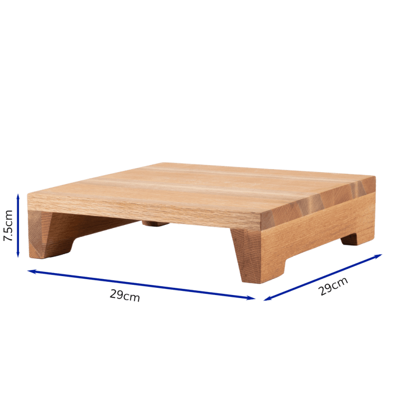 Block Riser Small with dimensions