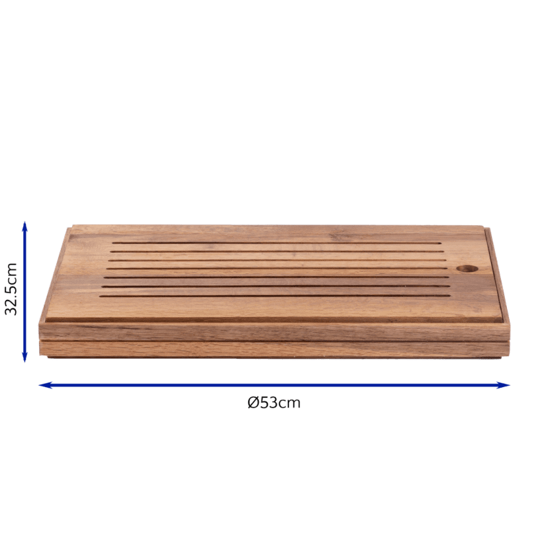 Bread Cutting Board GN 1-1 with dimensions