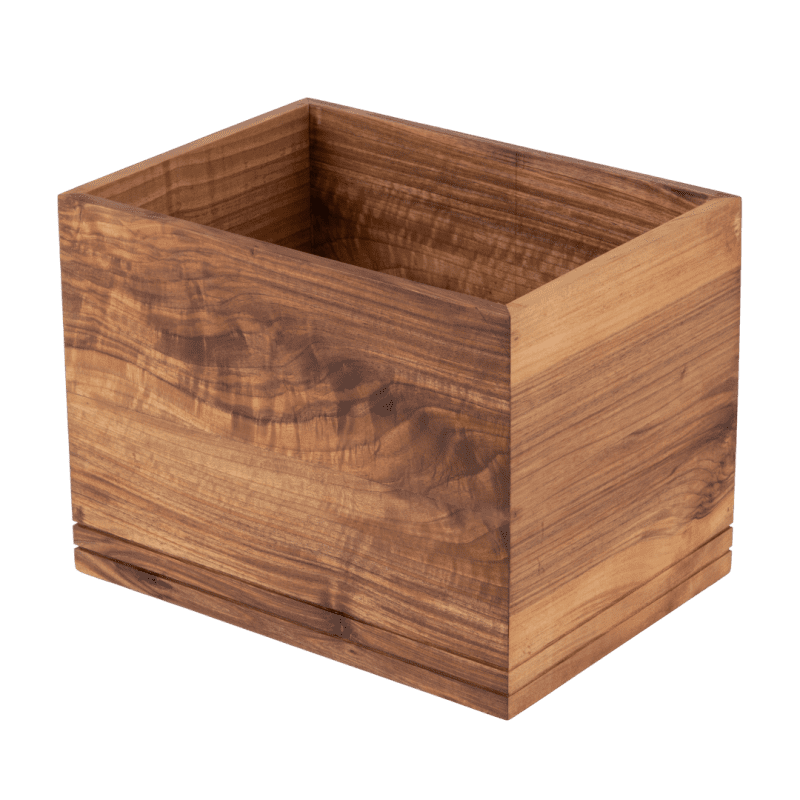 Buffet Basket Oiled Walnut Large