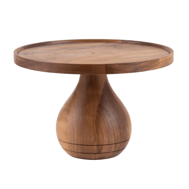 Cake Stand Oiled Walnut Large