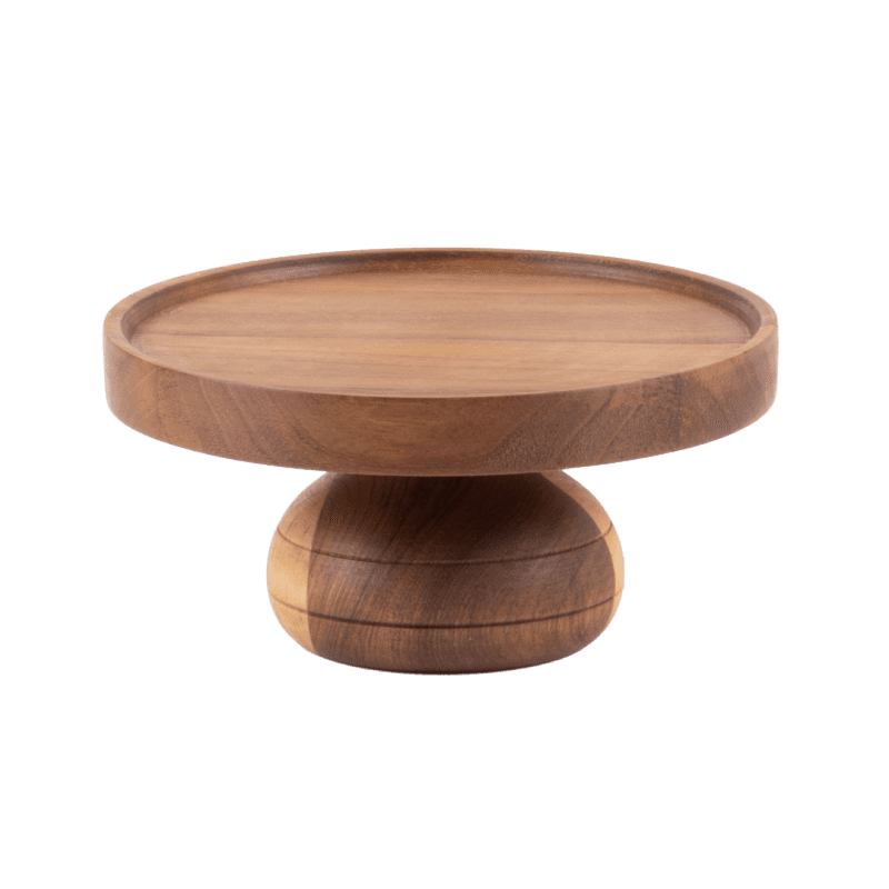 Cake Stand Oiled Walnut Small