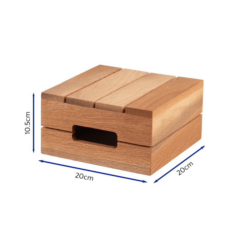 Medium Crate Riser with dimensions