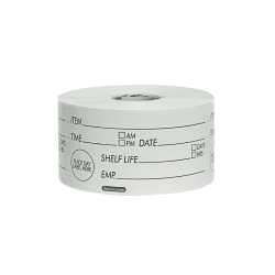 Removable Shelf Life Label