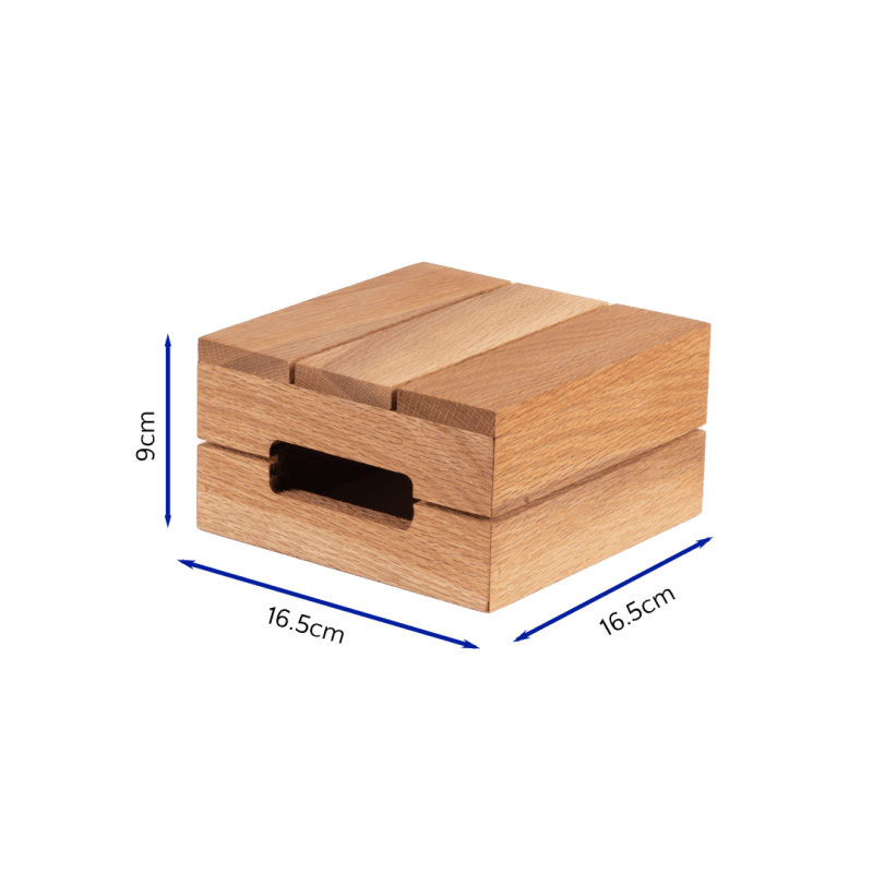 Small Crate Riser with dimensions