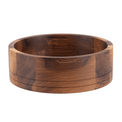 Straight Oiled Walnut Bowl Large